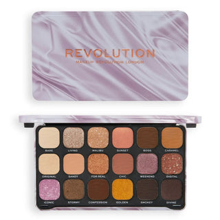 Makeup Revolution Forever Flawless Eyeshadow Palette - Nude Silk - Palette