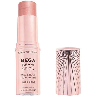 Makeup Revolution Glow Mega Beam Stick Highlighter - Rose Gold - Highlighter