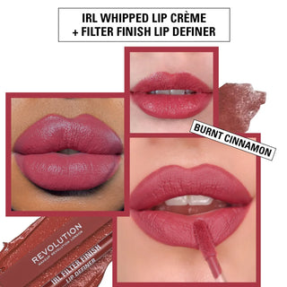 Makeup Revolution IRL Whipped Lip Crème - Burnt Cinnamon - Lipstick