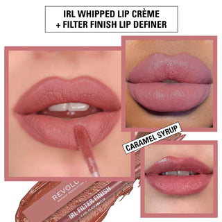 Makeup Revolution IRL Whipped Lip Crème - Caramel Syrup - Lipstick