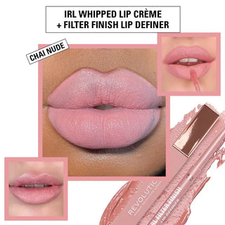 Makeup Revolution IRL Whipped Lip Crème - Chai Nude - Lipstick