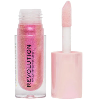 Makeup Revolution Shimmer Bomb Lip Gloss - Daydream Pink - Lip Gloss