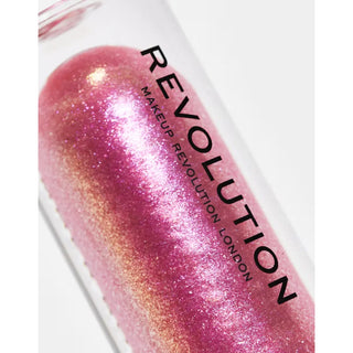 Makeup Revolution Shimmer Bomb Lip Gloss - Daydream Pink - Lip Gloss