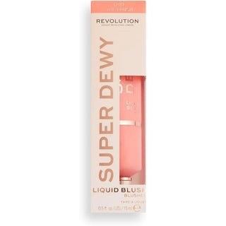 Makeup Revolution Superdewy Liquid Blush - Fake The Flush - Blush