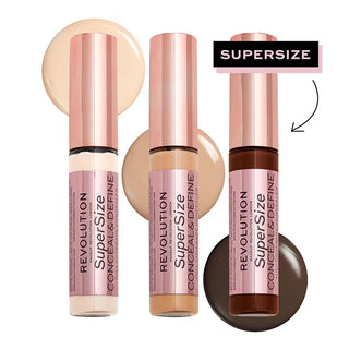 Makeup Revolution Supersize Conceal & Define Full Coverage Concealer - C2 - Concealer