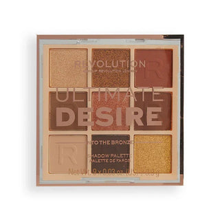 Makeup Revolution Ultimate Desire Eyeshadow Palette - Into The Bronze - Palette