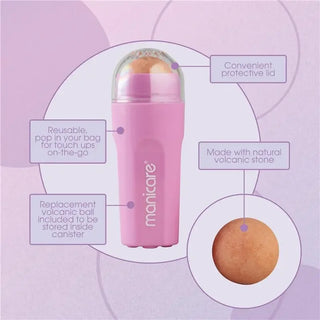 Manicare Volcanic Stone Roller Oil Absorber - Facial Roller
