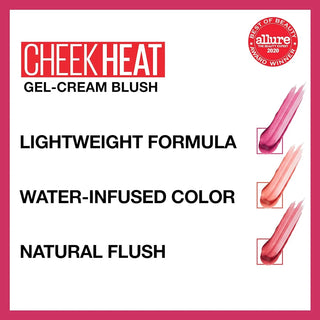 Maybelline Cheek Heat Gel-Cream Blush - Fuchsia Spark 25 - Blush