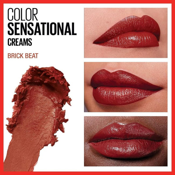 Maybelline Color Sensational The Creams Lipstick - Brick Beat - Lipstick