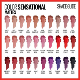 Maybelline Color Sensational The Mattes Lipstick - Almond Rose - Lipstick