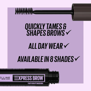 Maybelline Express Brow Fast Sculpt Eyebrow Gel Mascara - Blonde - Brow Mascara