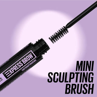 Maybelline Express Brow Fast Sculpt Eyebrow Gel Mascara - Medium Brown - Brow Mascara