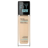 Maybelline Fit Me Matte + Poreless Foundation - Light Beige - Foundation
