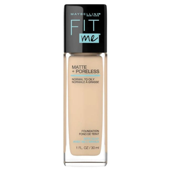 Maybelline Fit Me Matte + Poreless Foundation - Light Beige - Foundation