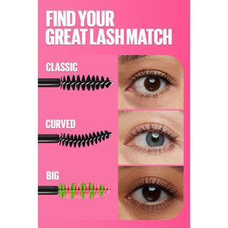 Maybelline Great Lash Waterproof Mascara - Brownish Black - Mascara