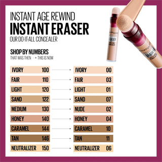 Maybelline Instant Age Rewind Eraser Multi-Use Concealer - Fair 03 - Concealer