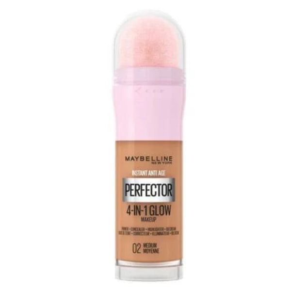 Maybelline Instant Perfector 4-in-1 Glow Foundation Makeup - Medium 02 - Foundation