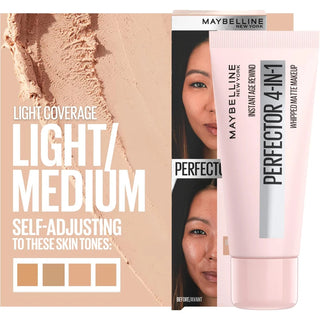 Maybelline Instant Perfector 4-in-1 Matte Foundation Makeup - Light/Medium 02 - Foundation