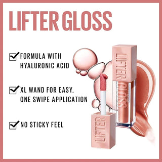 Maybelline Lifter Gloss Hydrating Lip Gloss - Peach Ring 22 - Lip Gloss