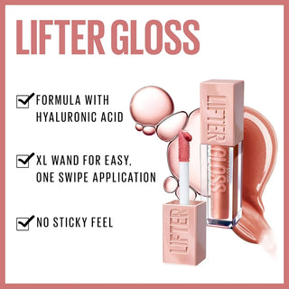 Maybelline Lifter Gloss Hydrating Lip Gloss - Reef 006 - Lip Gloss