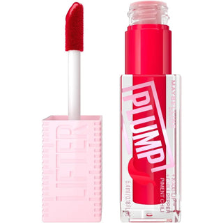 Maybelline Lifter Plump Plumping Lip Gloss - Red Flag 004 - Lip Gloss