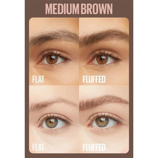 Maybelline SuperFluff Brow Mousse - Medium Brown 257 - Brow Mascara