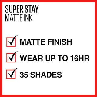 Maybelline Superstay Matte Ink Lipstick - Explorer 105 - Lipstick