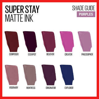 Maybelline Superstay Matte Ink Lipstick - Explorer 105 - Lipstick