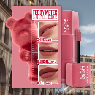 Maybelline Superstay Teddy Tint - Latte To Go 75 - Lipstick