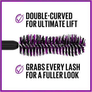 Maybelline The Falsies Lash Lift Volumising Washable Mascara - Blackest Black 200 - Mascara