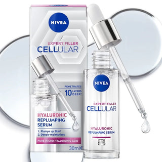 Nivea Cellular Expert Filler Hyaluronic Replumping Serum - 30ml - Serum