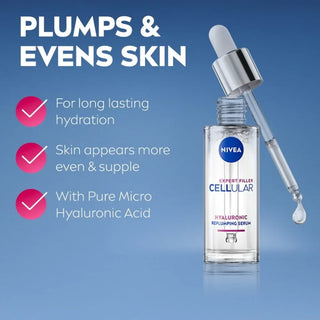 Nivea Cellular Expert Filler Hyaluronic Replumping Serum - 30ml - Serum