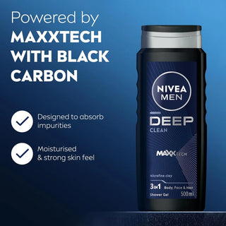 Nivea Men Deep Skincare Gift Set - Gift Set