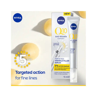 Nivea Q10 Anti-Wrinkle Expert Targeted Wrinkle Filler Serum - 15ml - Serum