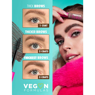 NYX Thick It. Stick It! Brow Mascara - Cool Ash Brown - Brow Gel