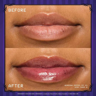 Nyx Wednesday Mystery Lip Oil - Night Shade - Lip Oil