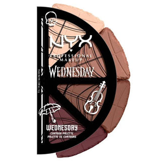 Nyx Wednesday Stained Glass Contour Palette - Palette