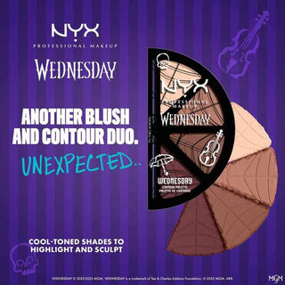 Nyx Wednesday Stained Glass Contour Palette - Palette