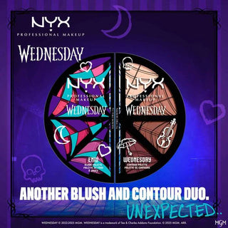 Nyx Wednesday Stained Glass Contour Palette - Palette