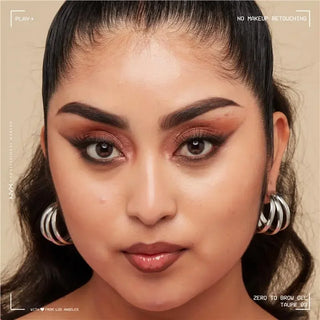NYX Zero To Brow Longwear Brow Gel - Taupe - Brow Gel