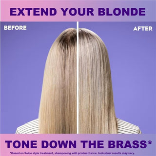 OGX Blonde Enhance + Purple Toning Drops - Hair Lightener