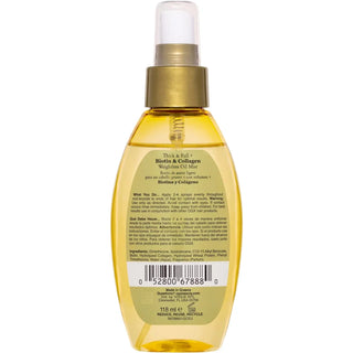 Ogx Thick & Full + Biotin & Collagen Weightless Oil Mist - 118ml - Hair Oil
