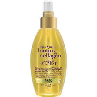 Ogx Thick & Full + Biotin & Collagen Weightless Oil Mist - 118ml - Hair Oil