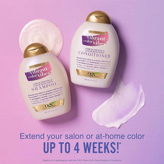 Ogx Vibrant Colour Vibes Strengthening & Color Retention Conditioner - 385ml - Conditioner