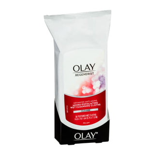 Olay Regenerist Advanced Anti-Aging Micro-Exfoliating Wet Cleansing Cloths - 30 Pack - Face Wipes
