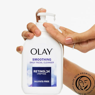 Olay Smoothing Daily Facial Cleanser - 473ml - Day Cream
