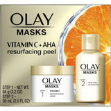 Olay Vitamin C Resurfacing Mask + AHA Peel Activator - Exfoliator