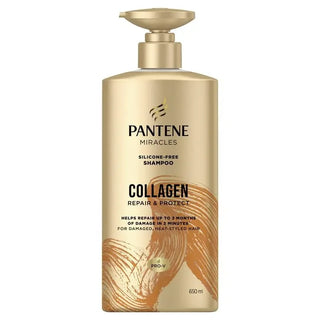 Pantene Miracles Collagen Repair & Protect Silicone-Free Shampoo - 650ml - Shampoo