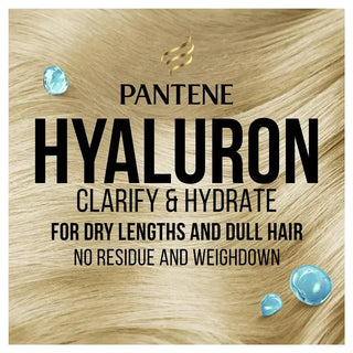 Pantene Miracles Hyaluron Clarify & Hydrate Silicone-Free Shampoo - 375ml - Shampoo