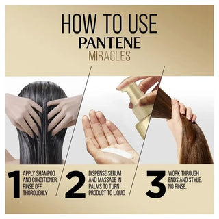 Pantene Miracles Hyaluron Clarify & Hydrate Silicone-Free Shampoo - 375ml - Shampoo